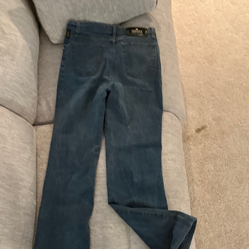 Versace Jeans Collection Dark Blue Straight Leg Jeans